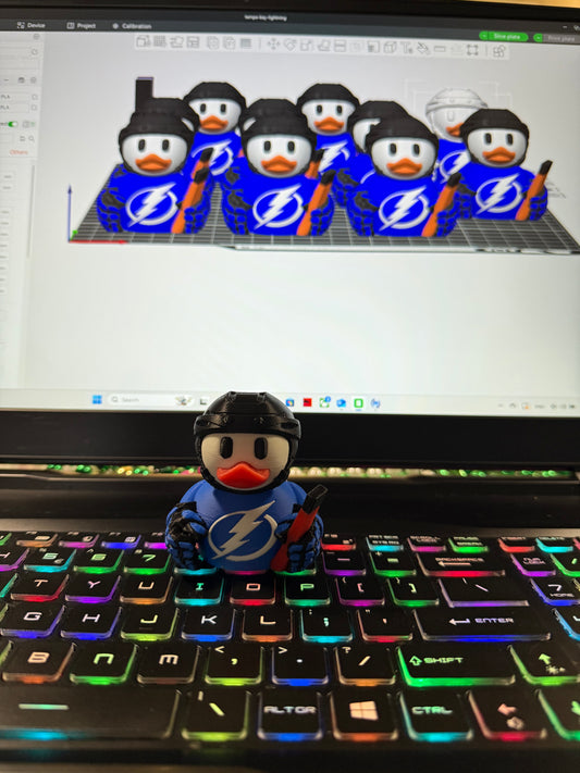 Rubber duck - Lightning